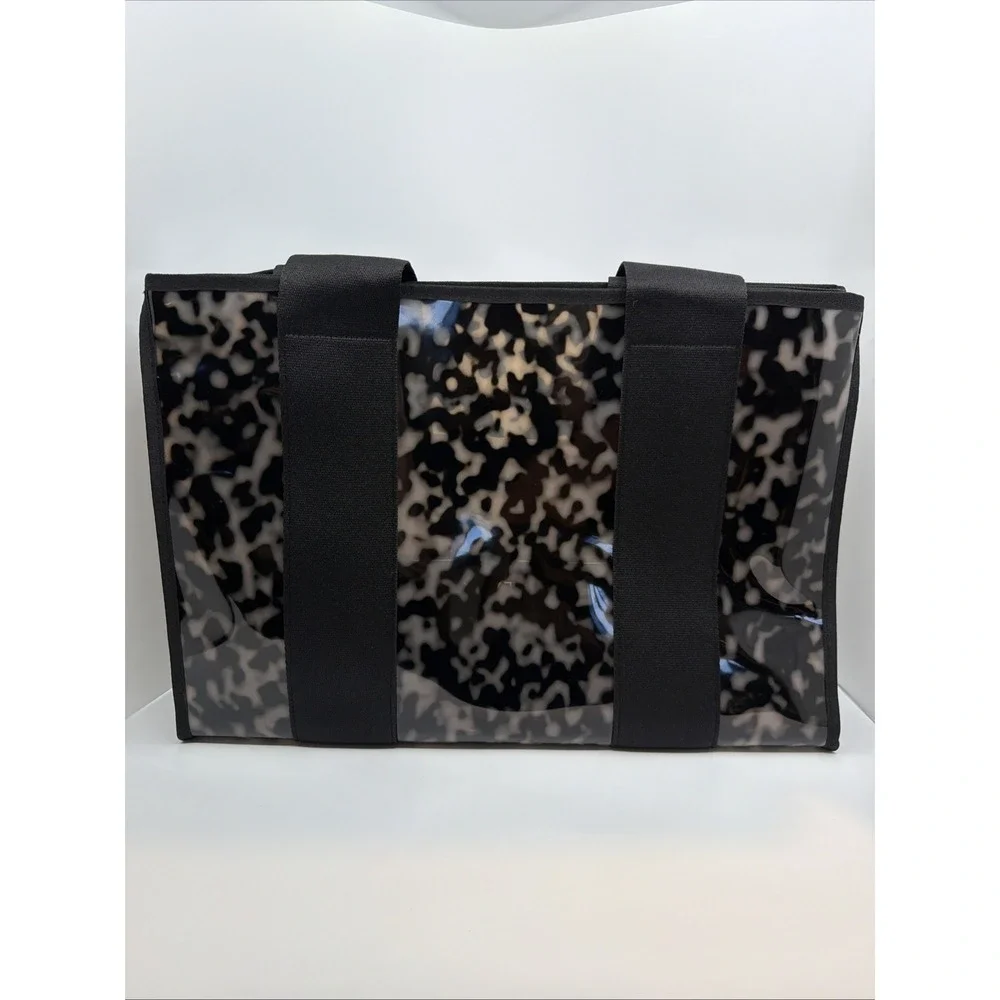 Flaunt Blonde Tortoise Everyday Tote Bag With Inner Pouch New With Tags